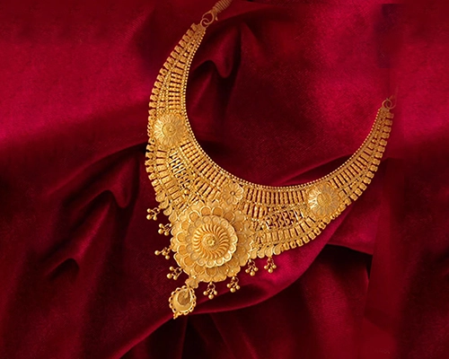 Gold Necklace GNTJ001